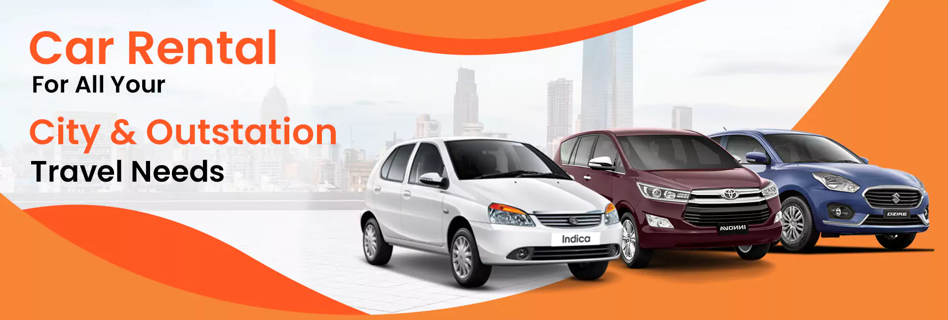 car rental banner desktop